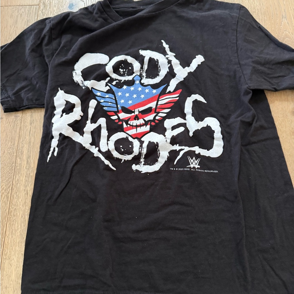Black Cody Rhodes WWE T-Shirt small - Picture 3 of 3